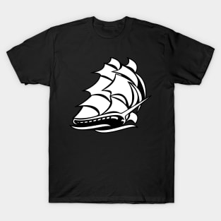 Old Tall Sailing Ship T-Shirt